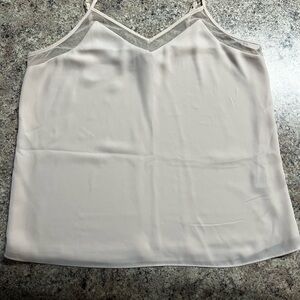 Nine West Cream Sleeveless Top
